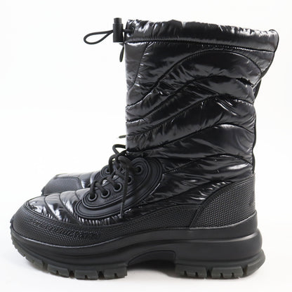 LOUIS VUITTON boots Nylon, Rubber black 2054 lines 7