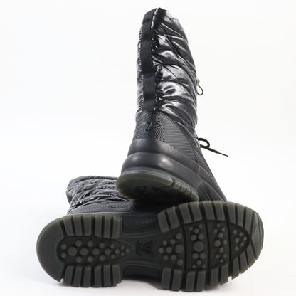 LOUIS VUITTON boots Nylon, Rubber black 2054 lines 7