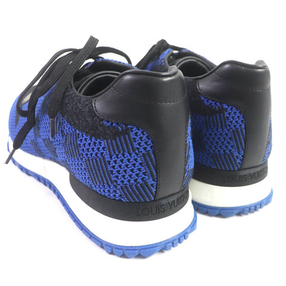 LOUIS VUITTON Low cut sneakers fabric blue-black LV Runaway Line 5