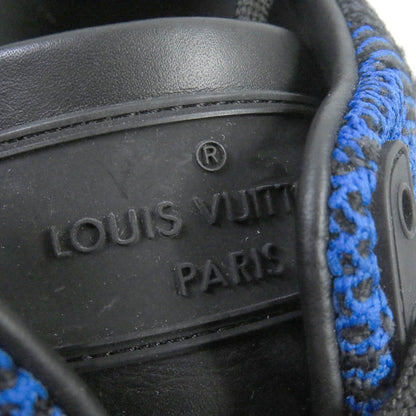 LOUIS VUITTON Low cut sneakers fabric blue-black LV Runaway Line 5