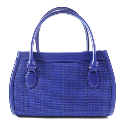 COMTESSE Handbag Horsehair Leather blue