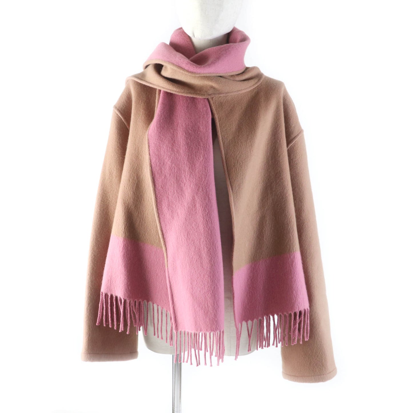 Salvatore Ferragamo Jacket cashmere Beige pink M