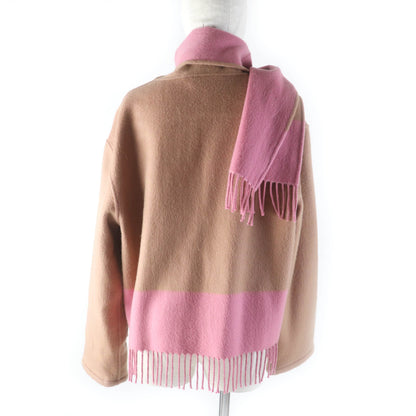 Salvatore Ferragamo Jacket cashmere Beige pink M