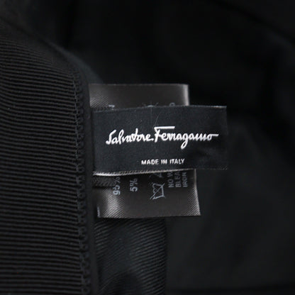 Salvatore Ferragamo cap cotton Black red