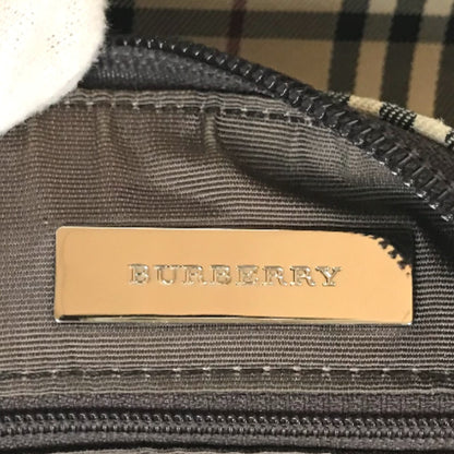 BURBERRY Shoulder Bag canvas Beige brown Sling bag Nova Check