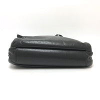 PRADA Shoulder Bag 2VH022 leather black Messenger mens Used Authentic