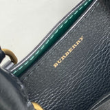 BURBERRY Shoulder Bag 4076733 leather black handbag bag shoulder bag logo belt bag Women Used Authentic