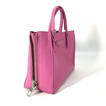 BALENCIAGA Shoulder Bag 399531 leather pink The Paper Mini 2way