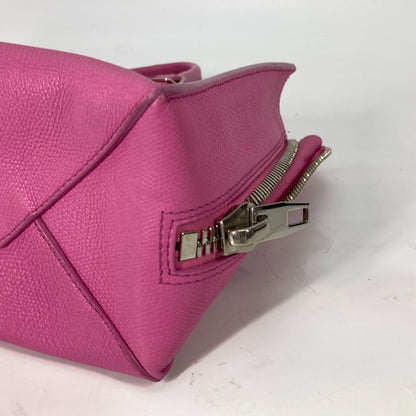 BALENCIAGA Shoulder Bag 399531 leather pink The Paper Mini 2way