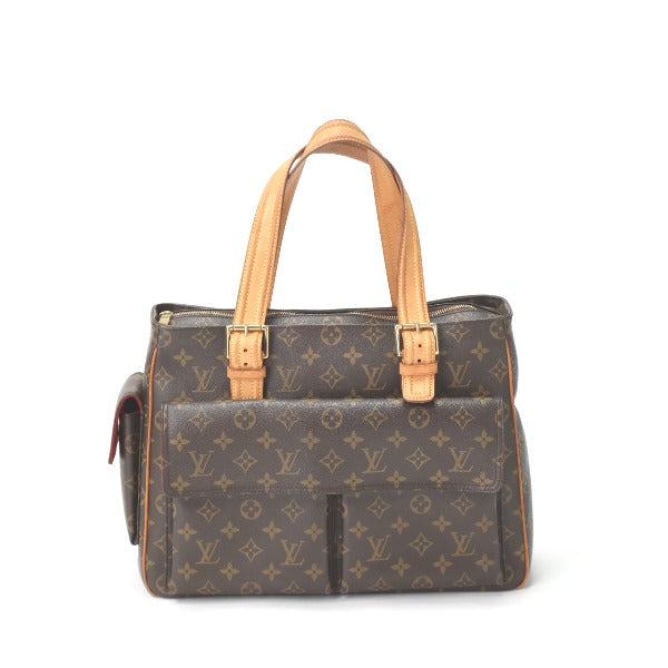 LOUIS VUITTON Tote Bag M51162 Monogram canvas Brown Multiplicite Monogram Handbag unisex(Unisex) Used Authentic