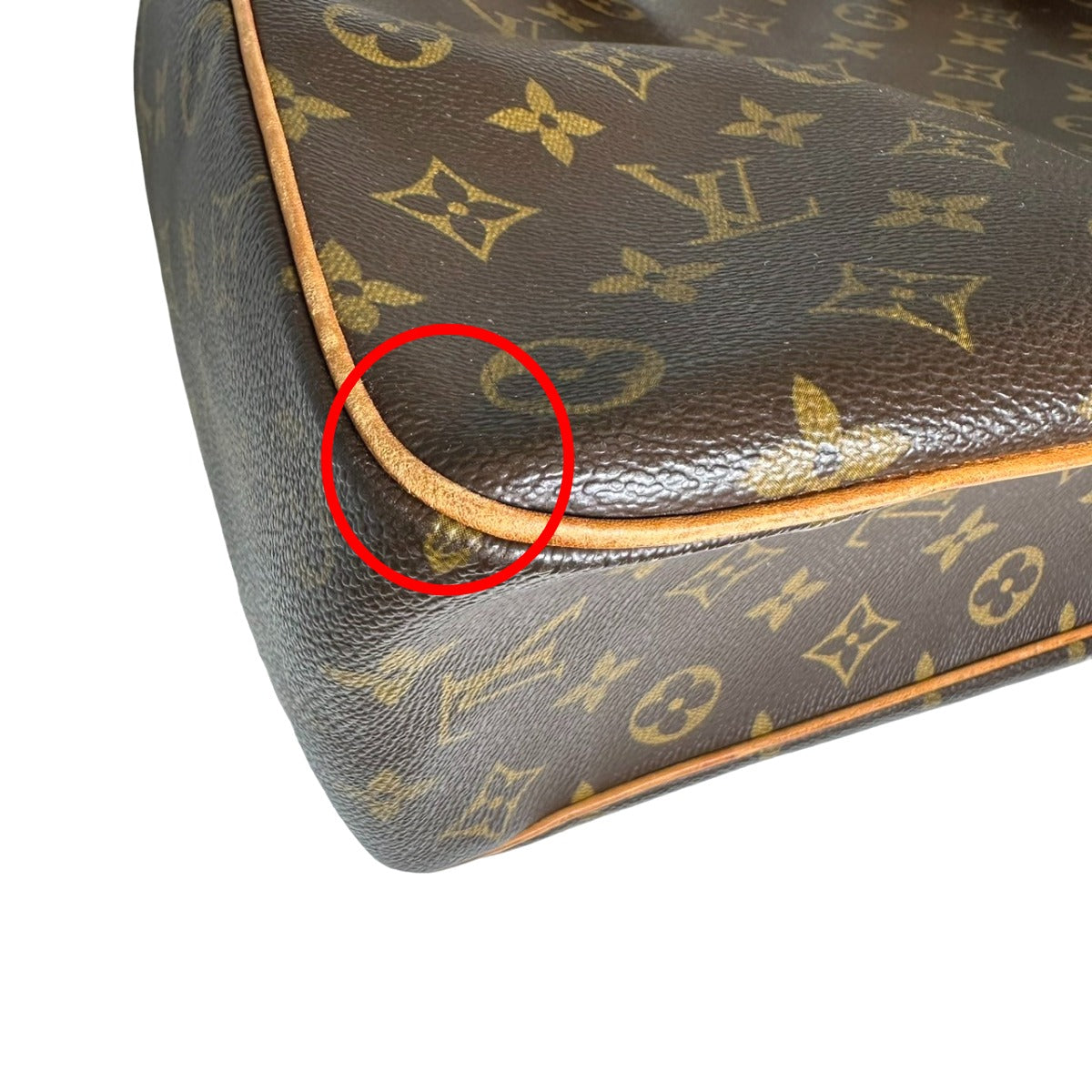 LOUIS VUITTON Tote Bag M51162 Monogram canvas Brown Multiplicite Monogram Handbag unisex(Unisex) Used Authentic