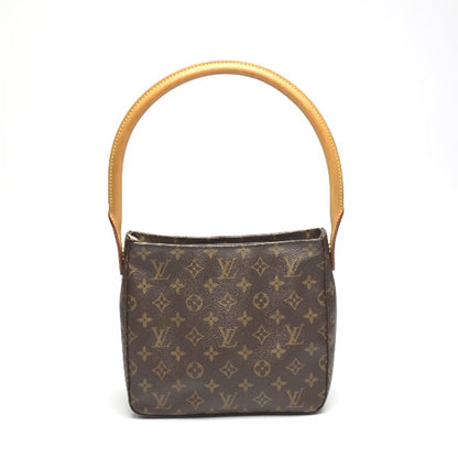 LOUIS VUITTON Shoulder Bag M51146 Monogram canvas Brown Monogram Looping MM Women Used Authentic