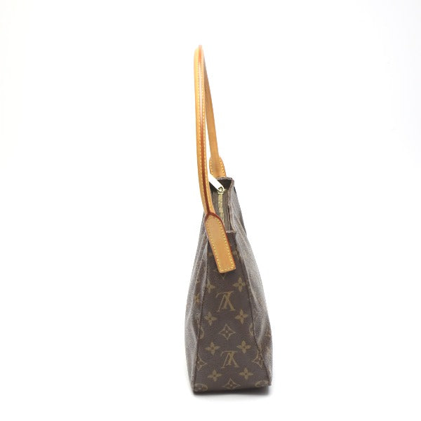 LOUIS VUITTON Shoulder Bag M51146 Monogram canvas Brown Monogram Looping MM Women Used Authentic