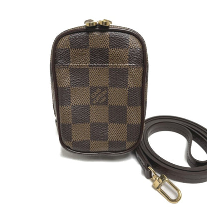 LOUIS VUITTON Pouch N61738 Damier canvas Brown Etui / Okapi PM Damier Pouch mens(Unisex) Used Authentic