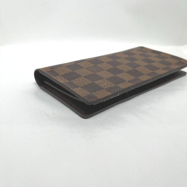 LOUIS VUITTON Bifold Wallet N60017 Damier canvas Brown Wallet with card pocket Damier Portefeuille Blaza mens(Unisex) Used Authentic