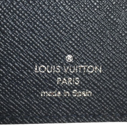 LOUIS VUITTON Long Wallet Purse M61816 Epi Leather Blue Marine Portefeuille Brazza Epi Bifold Wallet long wallet with coin pocket unisex(Unisex) Used Authentic