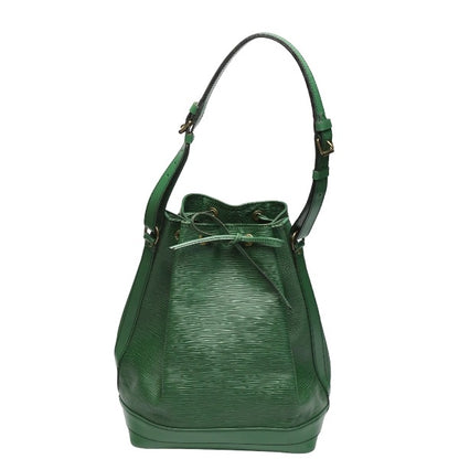 LOUIS VUITTON Shoulder Bag M44004 Epi Leather green Drawstring type Shoulder Bag Epi Noe Borneo Green Women Used Authentic