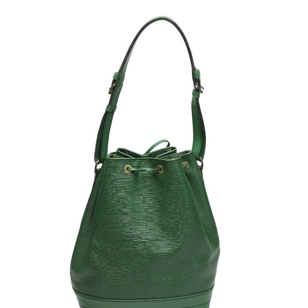 LOUIS VUITTON Shoulder Bag M44004 Epi Leather green Drawstring type Shoulder Bag Epi Noe Borneo Green Women Used Authentic