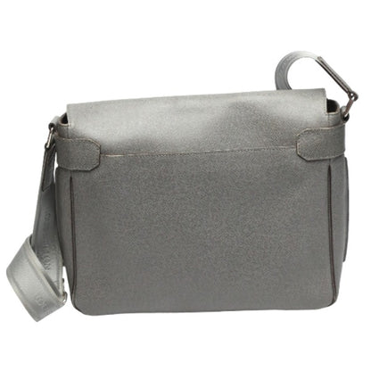 LOUIS VUITTON Shoulder Bag M32623 gray Men's men's Taiga Roman MM mens Used Authentic