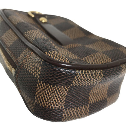 LOUIS VUITTON Pouch N61738 Damier canvas Brown Pouch Damier Etui / Okapi PM unisex(Unisex) Used Authentic