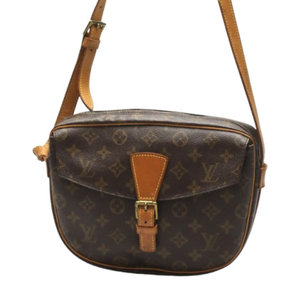 LOUIS VUITTON Shoulder Bag M51227 Monogram canvas Brown Shoulder Bag Monogram Geneufeille Women Used Authentic