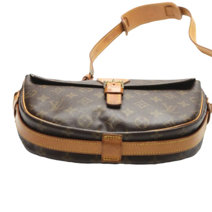 LOUIS VUITTON Shoulder Bag M51227 Monogram canvas Brown Shoulder Bag Monogram Geneufeille Women Used Authentic