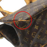LOUIS VUITTON Tote Bag bag Monogram Batignolles Horizontal Monogram canvas M51154 Brown Women Used Authentic
