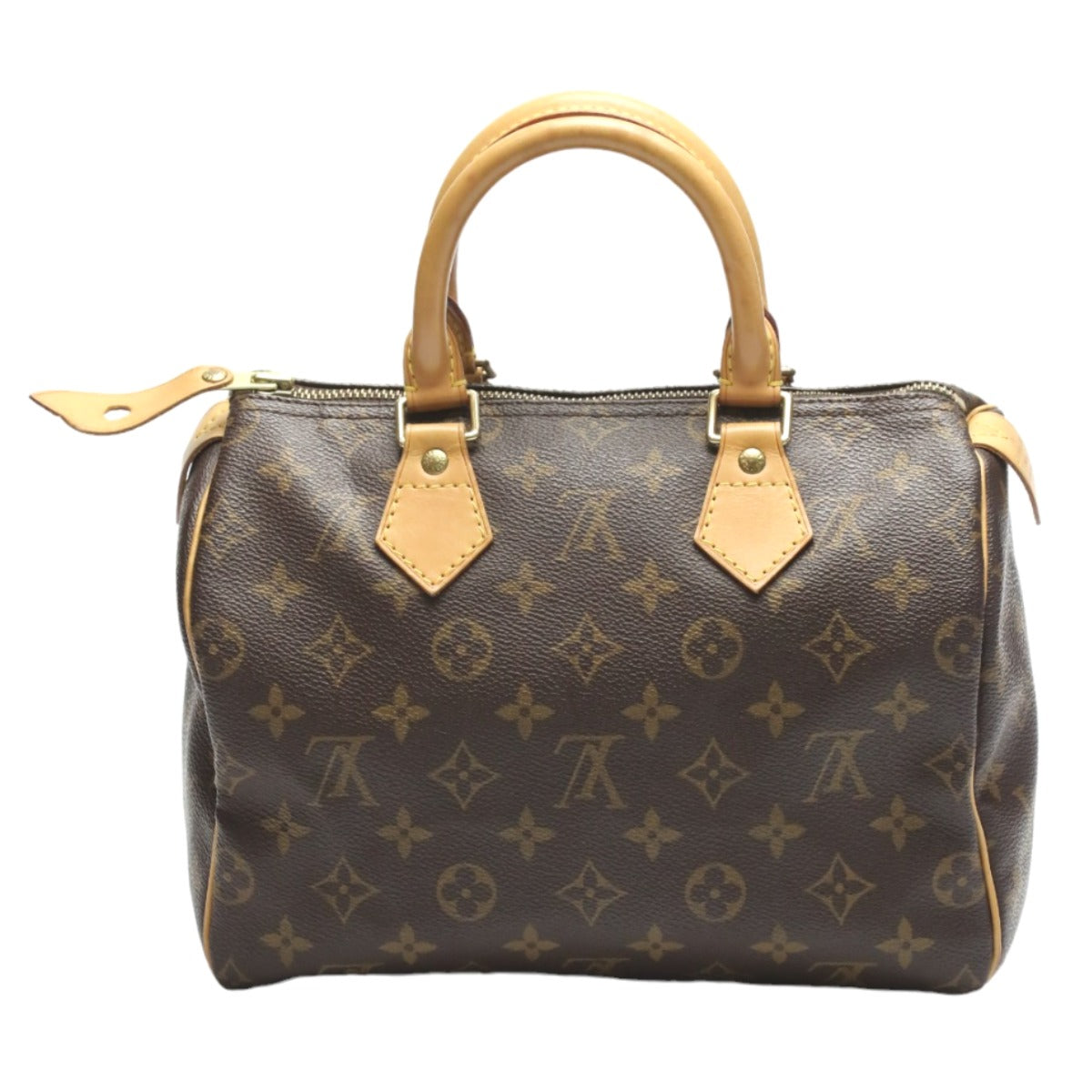 LOUIS VUITTON Handbag M41528 Monogram canvas Brown Mini Boston Monogram Speedy 25 Women Used Authentic