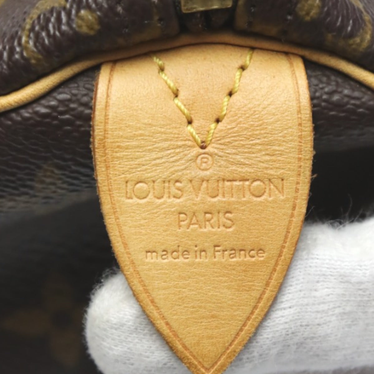 LOUIS VUITTON Handbag M41528 Monogram canvas Brown Mini Boston Monogram Speedy 25 Women Used Authentic