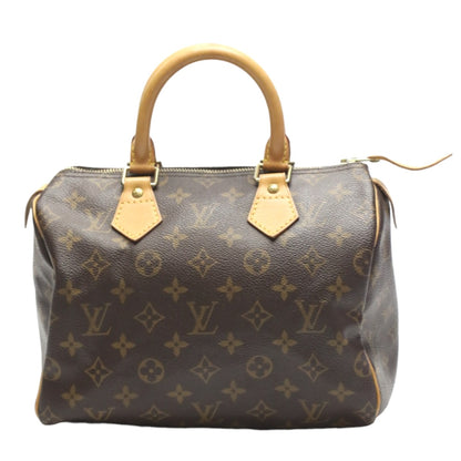 LOUIS VUITTON Handbag M41528 Monogram canvas Brown Mini Boston Monogram Speedy 25 Women Used Authentic