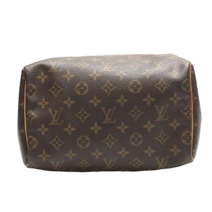 LOUIS VUITTON Handbag M41528 Monogram canvas Brown Mini Boston Monogram Speedy 25 Women Used Authentic