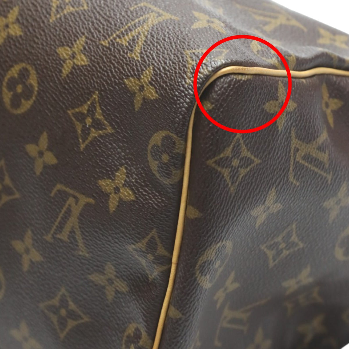 LOUIS VUITTON Handbag M41528 Monogram canvas Brown Mini Boston Monogram Speedy 25 Women Used Authentic