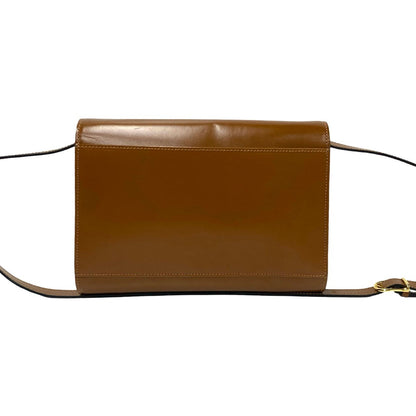 CELINE Shoulder Bag leather Brown