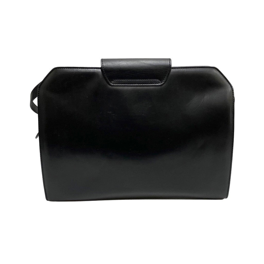 Salvatore Ferragamo Shoulder Bag leather black