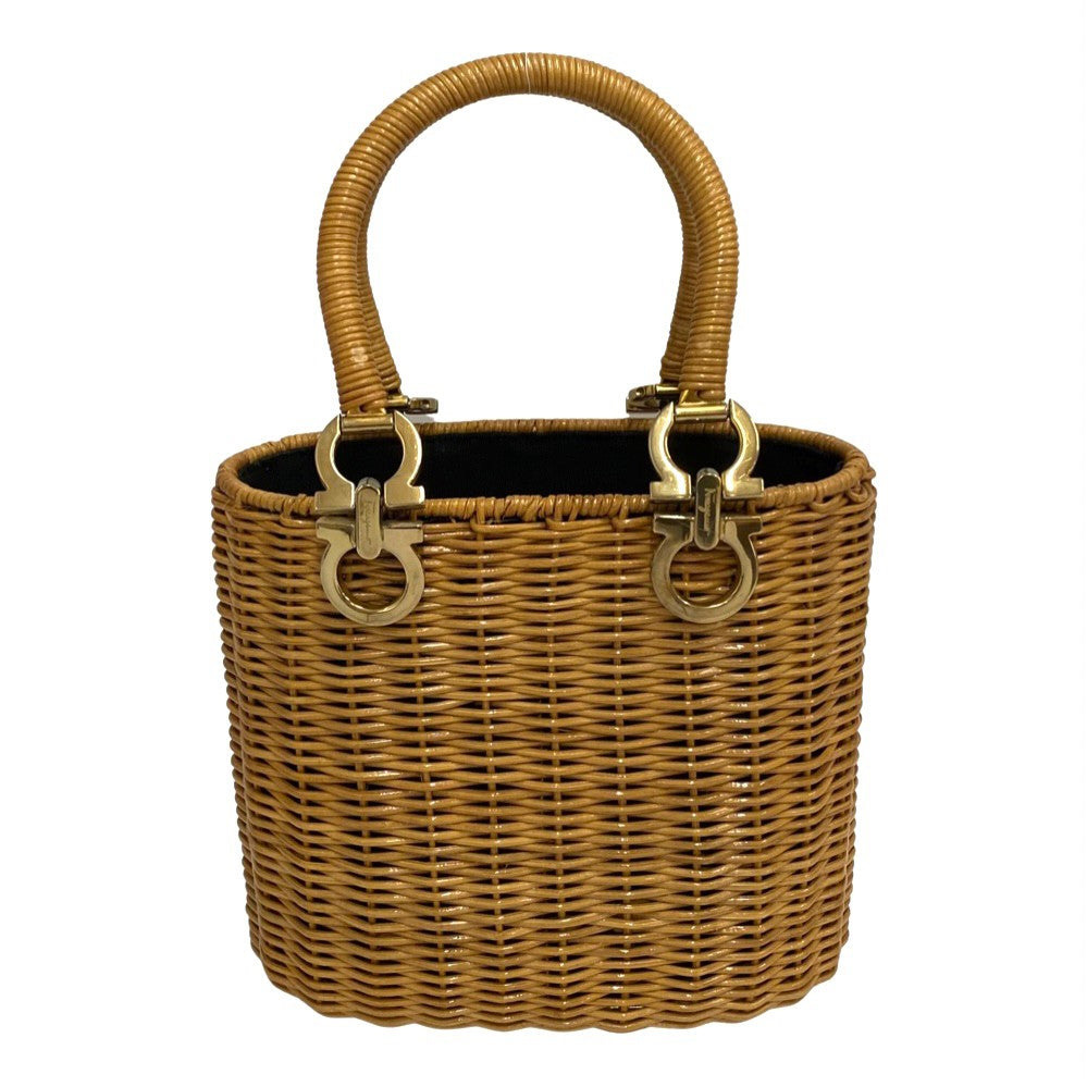 Salvatore Ferragamo Handbag Rattan beige