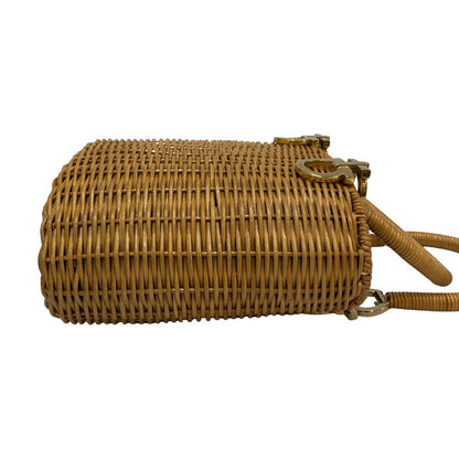 Salvatore Ferragamo Handbag Rattan beige