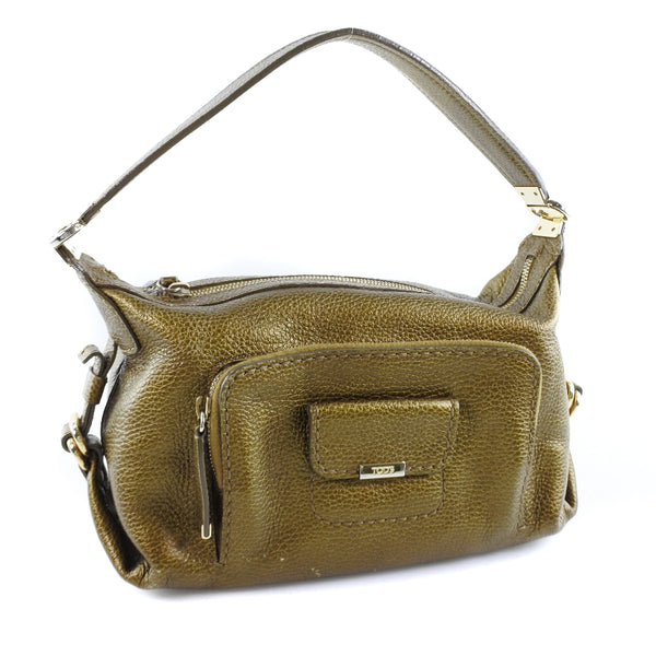 TOD’S Handbag Calfskin gold Women Used Authentic