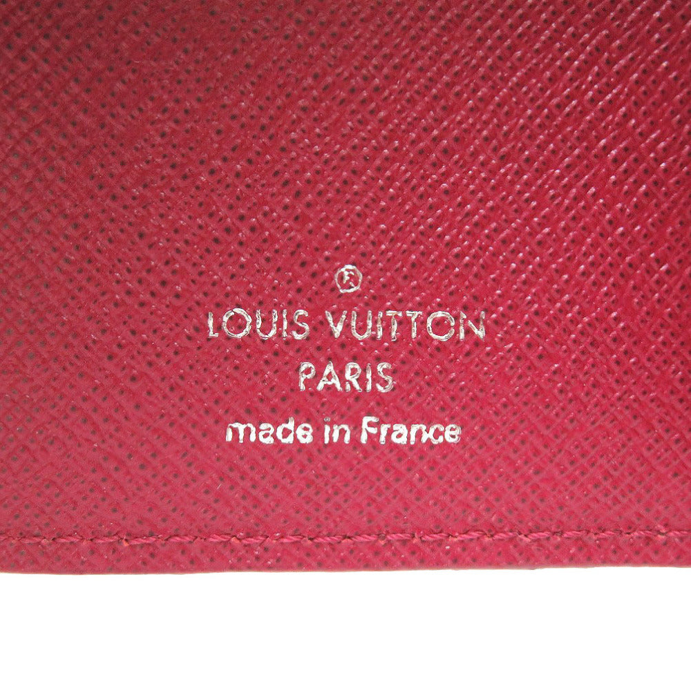 LOUIS VUITTON Tri-fold wallet M62171 Epi Leather Fuchsia Compact wallet Epi Portefeuille Victorine Women Used Authentic