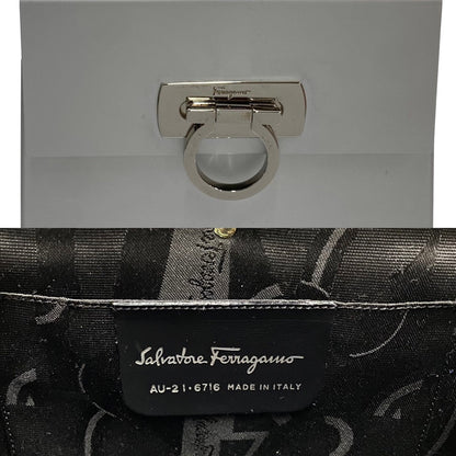 Salvatore Ferragamo Handbag Aluminum Silver