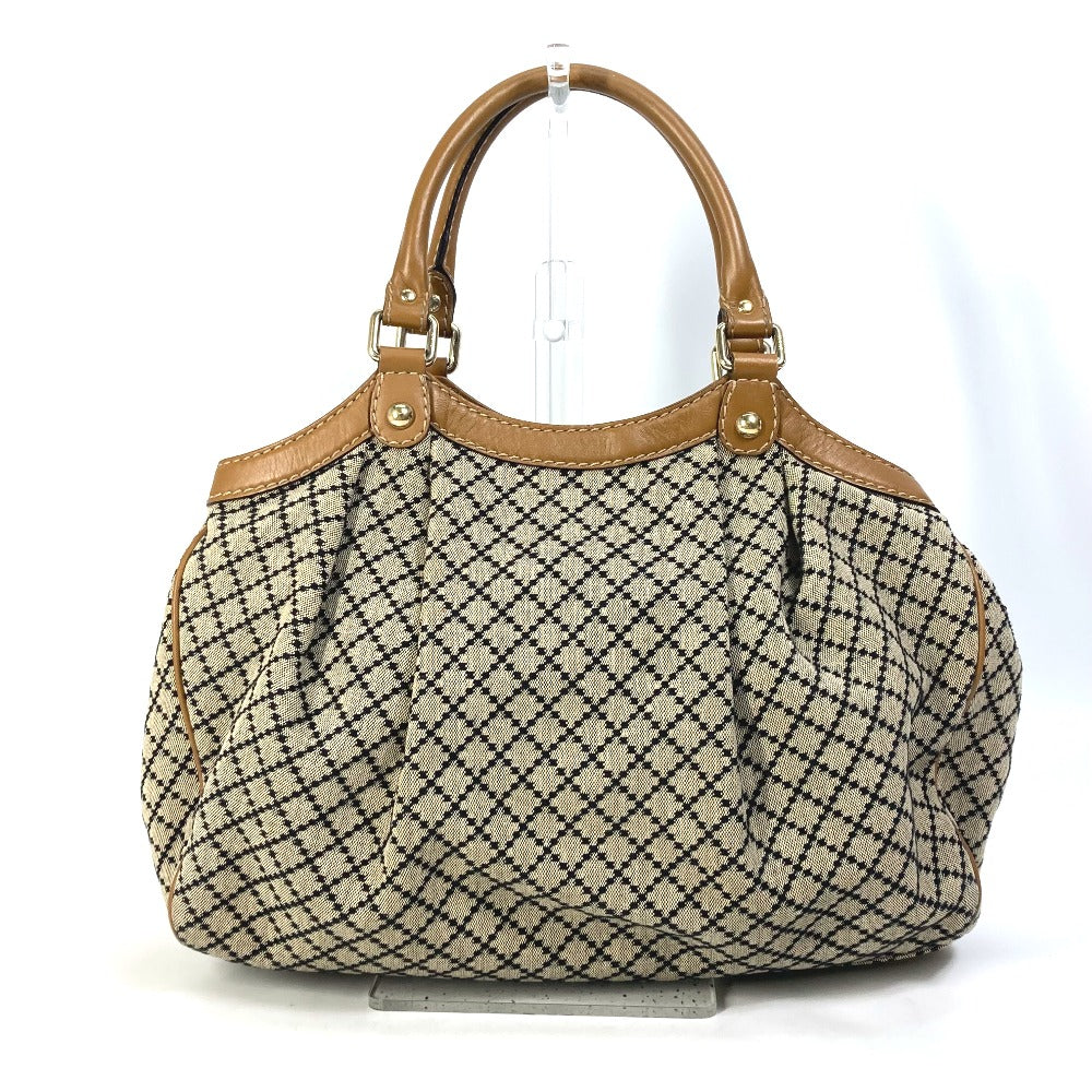 GUCCI Tote Bag 211944 Canvas / leather beige Bag Sukey