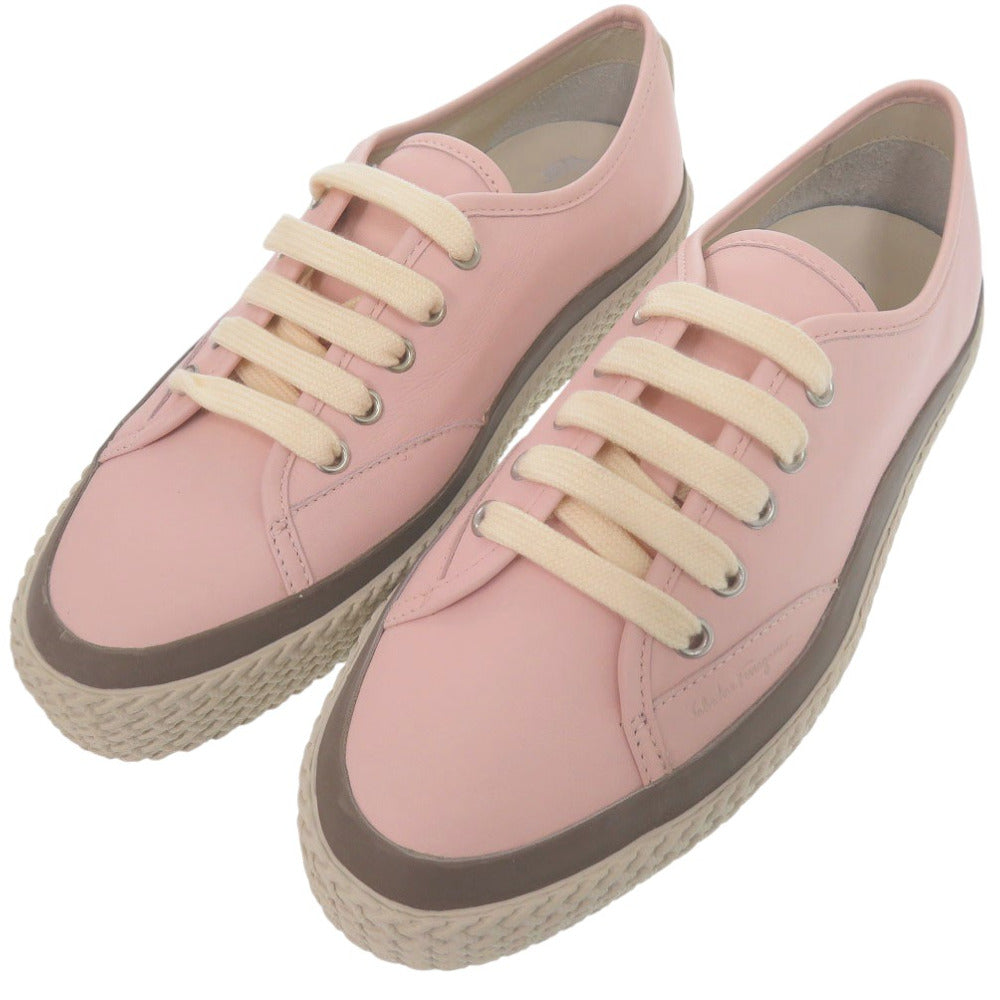 Salvatore Ferragamo sneakers 035671 740690 Calfskin pink 7