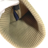 LOUIS VUITTON Knit cap beanie hat knit hat knit cap Beanie LV Ahead cashmere M77971 beige Women Used Authentic