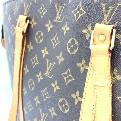 LOUIS VUITTON Tote Bag M51102 Monogram canvas Brown Monogram Babylone Women Used Authentic