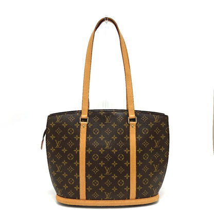 LOUIS VUITTON Tote Bag M51102 Monogram canvas Brown Monogram Babylone Women Used Authentic