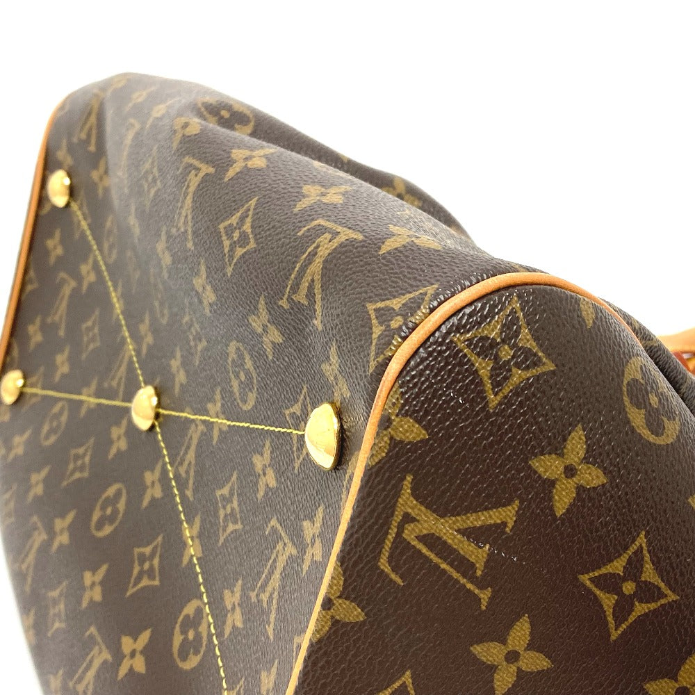 LOUIS VUITTON Handbag M40144 Monogram canvas Brown Monogram Tivoli GM