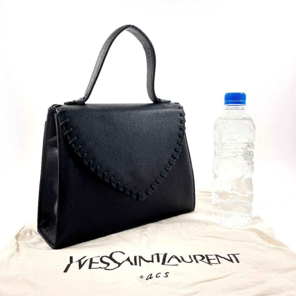 YVES SAINT LAURENT Handbag leather black