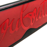 Christian Louboutin Tote Bag 1175113 leather Black x red Large Kabata unisex(Unisex) Used Authentic