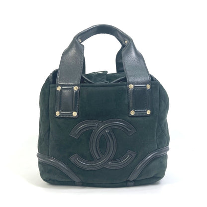 CHANEL Tote Bag Mouton, Leather black CC COCO Mark Cocoko Koon Small