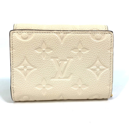 LOUIS VUITTON Trifold wallet M81071 Monogram Ann Platt Leather Monogram Ann Platt Wallet Women Used Authentic