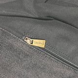 CHANEL Tote Bag Denim / Leather Navy CC COCO Mark Bicolor denim Women Used Authentic
